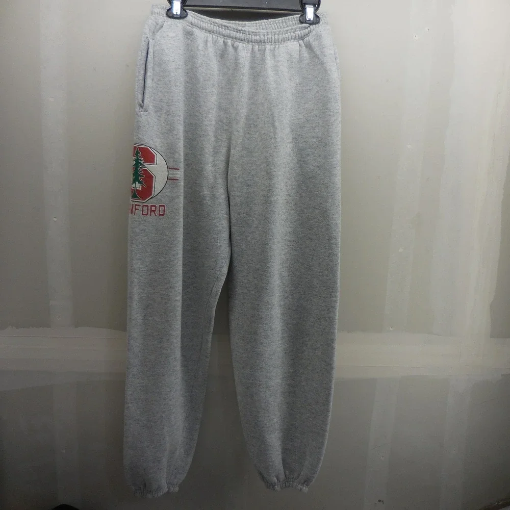 Vintage Galt Sand Stanford University Sweatpants Gray Mens Large Made in USA